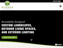 Tablet Screenshot of landscapersjacksonville.com